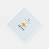 Schattigee Goudvis Zwemwater Kids Verjaardagsfeest Servet (Hoek)