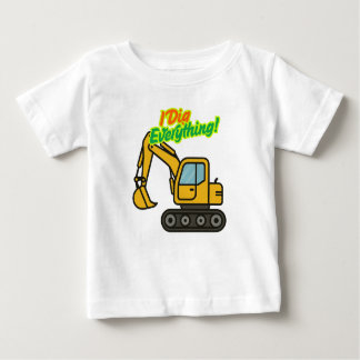 Schattigee graafmachine Kinder T-shirt - "Ik graaf