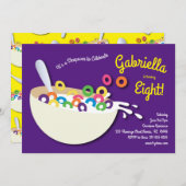 Schattigee graankom Kinder sleepover verjaardagsfe Kaart (Voorkant / Achterkant)