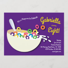 Schattigee graankom Kinder sleepover verjaardagsfe Kaart