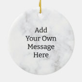 Schattigee Grace Upon Grace Script Typografie Chri Keramisch Ornament (Achterkant)