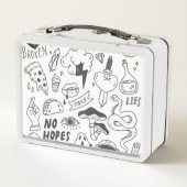 Schattigee Graffiti: Doodle Art Set. (Achterkant)