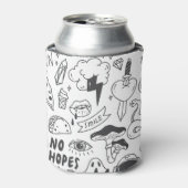 Schattigee Graffiti: Doodle Art Set. Blikjeskoeler (Blikje Voorkant)