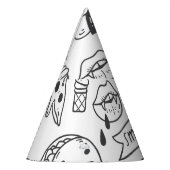 Schattigee Graffiti: Doodle Art Set. Feesthoedjes (Links)