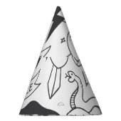 Schattigee Graffiti: Doodle Art Set. Feesthoedjes (Rechts)