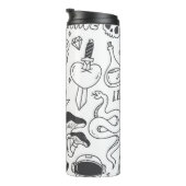 Schattigee Graffiti: Doodle Art Set. Thermosbeker (Geroteerd rechts)