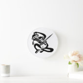 Schattigee grafiek - BONOBO - Chimpansee - wildlif Ronde Klok (Huis)