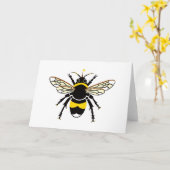 Schattigee Graphic BEE- Wildlife - Natuur Kaart (Gele Bloem)