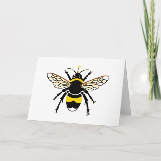 Schattigee Graphic BEE- Wildlife - Natuur Kaart (Voorkant)