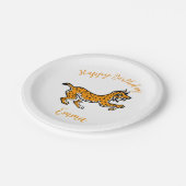 Schattigee graphic LYNX - Wildlife - Feest Papieren Bordje (Gekanteld)