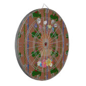 Schattigee Grappige Baby Lion King: Hakuna Matata  Dartbord (Voorkant Links)