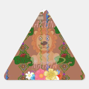 Schattigee Grappige Baby Lion King: Hakuna Matata Sticker