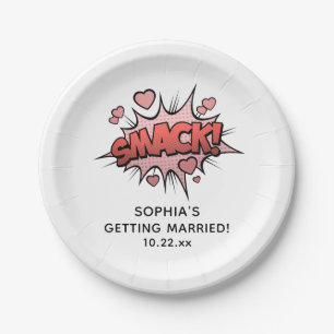 Schattigee Grappige Bachelorette Party Retro Bruil Papieren Bordje