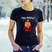Schattigee grappige capibara t-shirt