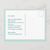 Schattigee Grappige Cartoon Cat Feline Beter Goed  Briefkaart (Achterkant)