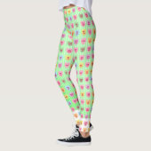 Schattigee grappige girly aangepaste conversatie s leggings (Links)