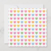 Schattigee grappige girly aangepaste conversatie s notitiekaartje (Voorkant)