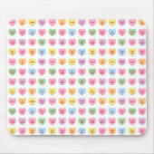 Schattigee grappige girly aangepaste kleine conver muismat (Voorkant)