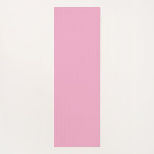 Schattigee Grappige Girly Hot Pink Pug Yogamat (Achterkant)