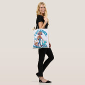Schattigee Grappige Girly Kinderloze Cat Lady Kama Tote Bag (Op model)