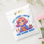 Schattigee Grappige Girly Kinderloze Cat Lady Unit Bedankzakje (Gezegeld)