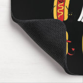 Schattigee Grappige Halloweiners Hot Dog Ghosts Ha Muismat (Hoek)