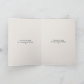 Schattigee grappige hond die werkt als verpleegste bedankkaart (Binnen)