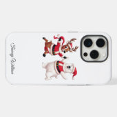 Schattigee Grappige Humor Trendy Modern Vrolijk Ke iPhone Hoesje (Achterkant horizontaal)