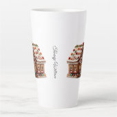 Schattigee Grappige Humor Trendy Modern Vrolijk Ke Latte Mok (Voorkant)