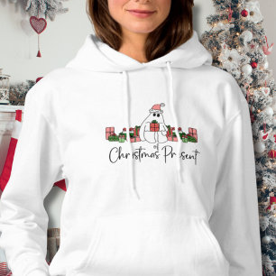 Schattigee grappige humoristische kerst hoodie
