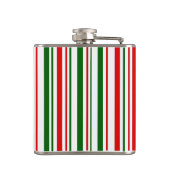 Schattigee Grappige Kerstvakantie Mama Elf Heupfles (Achterkant)