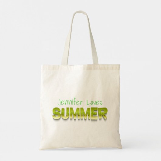 Schattigee grappige kiwi fruit zomer humor tote bag (Achterkant)