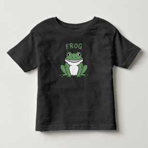 Schattigee grappige kleine happy frog kinder shirts