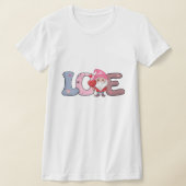 Schattigee grappige liefde kabouter valentijns voo t-shirt (Laagn)