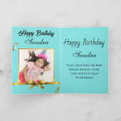 Schattigee Grappige Maïs Happy Birthday Kaart (Binnen)