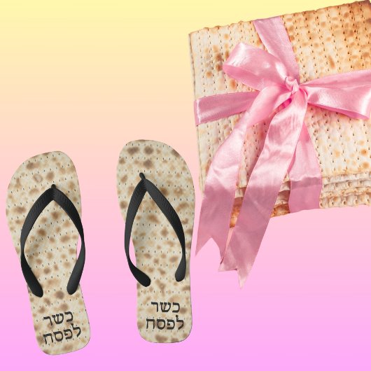 Schattigee Grappige Matzah Hebreeuwse Kosjer voor  Teenslippers