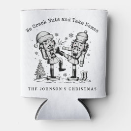 Schattigee grappige notenkrakers kerst gepersonali blikjeskoeler