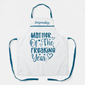 Schattigee Grappige Quote Gift voor Mom Kitchen Schort (Voorkant)