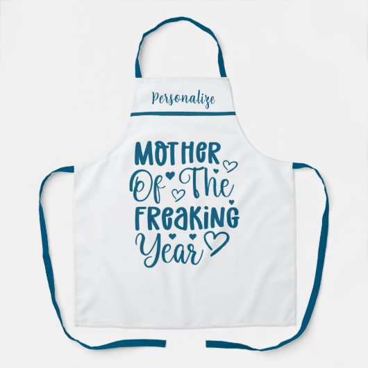 Schattigee Grappige Quote Gift voor Mom Kitchen Schort (Voorkant)