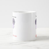 Schattigee grappige relatable kikker mok voor koff (Voorkant)