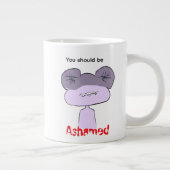 Schattigee grappige relatable kikker mok voor koff (Rechts)