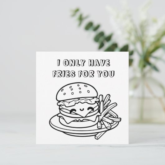 Schattigee grappige romantische woordspeling voor (Staand voorkant)