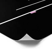 Schattigee Grappige Roze Bubble Gum Birds Op Een D Poster (Hoek)