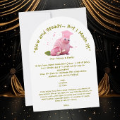 Schattigee Grappige Snail Foto Afstudeerfeest Kaart