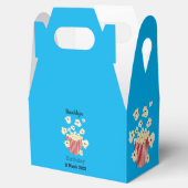 Schattigee grappige springen popcorn cartoon bedankdoosjes (Geopend)