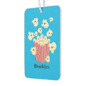 Schattigee grappige springen popcorn cartoon luchtverfrisser (Links)