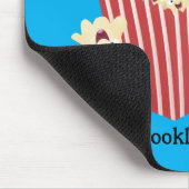 Schattigee grappige springen popcorn cartoon muismat (Hoek)