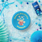 Schattigee grappige springen popcorn cartoon papieren kommen (Feest)