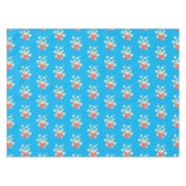 Schattigee grappige springen popcorn cartoon tafelkleed (Voorkant (Horizontaal))