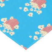 Schattigee grappige springen popcorn cartoon tafelkleed (Gekanteld)